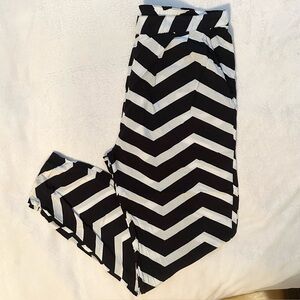 Seafolly Mod Club Out Ziggie Rayon Jogger Pant Women's S black white comfy fun